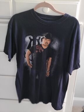 TRACE ADKINS CONCERT T SHIRT Intimate Evening Tour Cities 2012 Country Large